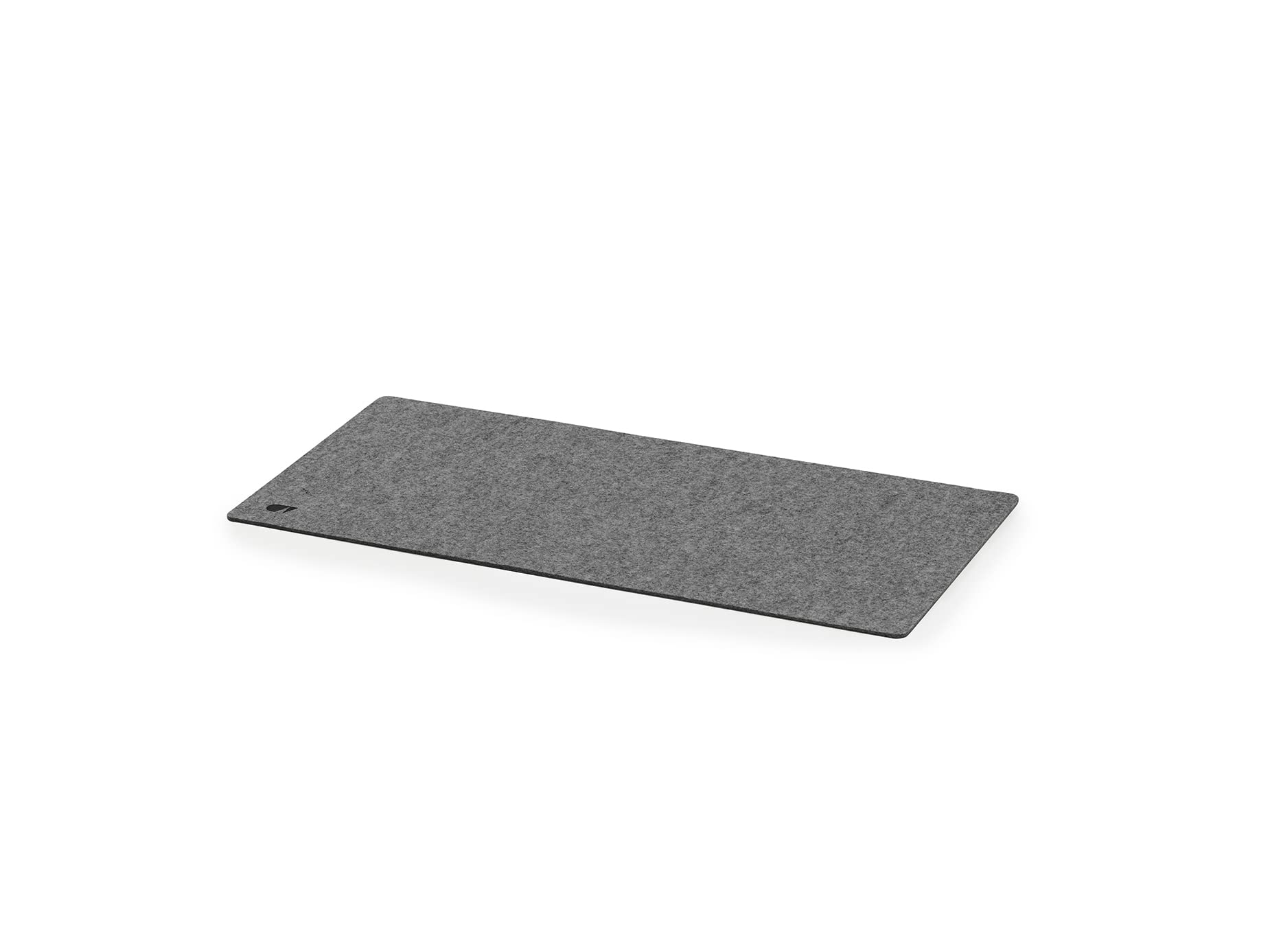 Oakywood Craft Felt & Cork Desk Mat – Sustainable, Handmade Minimalist Desk pad with Cork Base for Comfort and Stability - 100% Merino Wool & Cork - Grey 62x30cm (24.41x11,8 in)