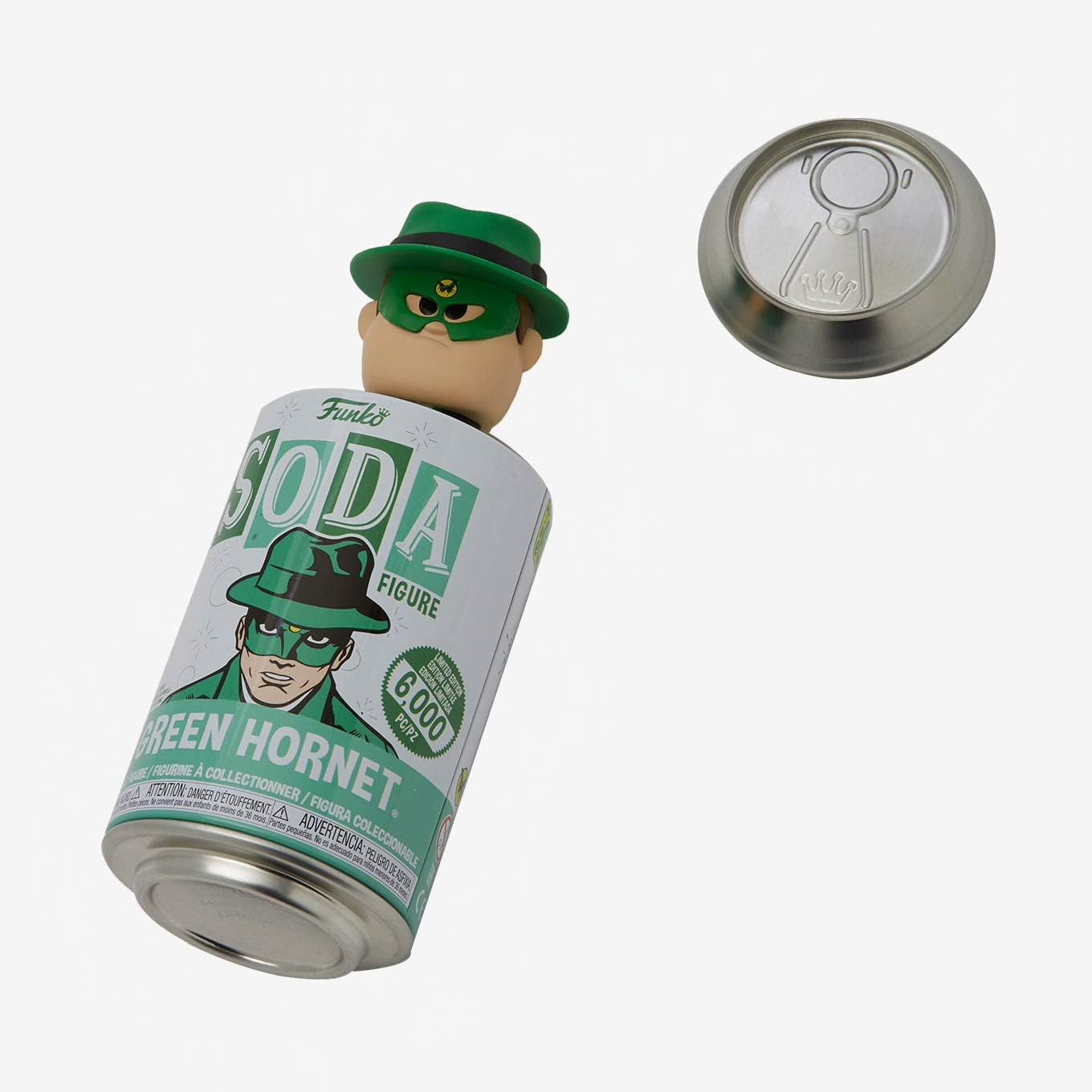 Funko Vinyl Soda: Green Hornet - Green Hornet w/Chase, Multicolor - Image 4