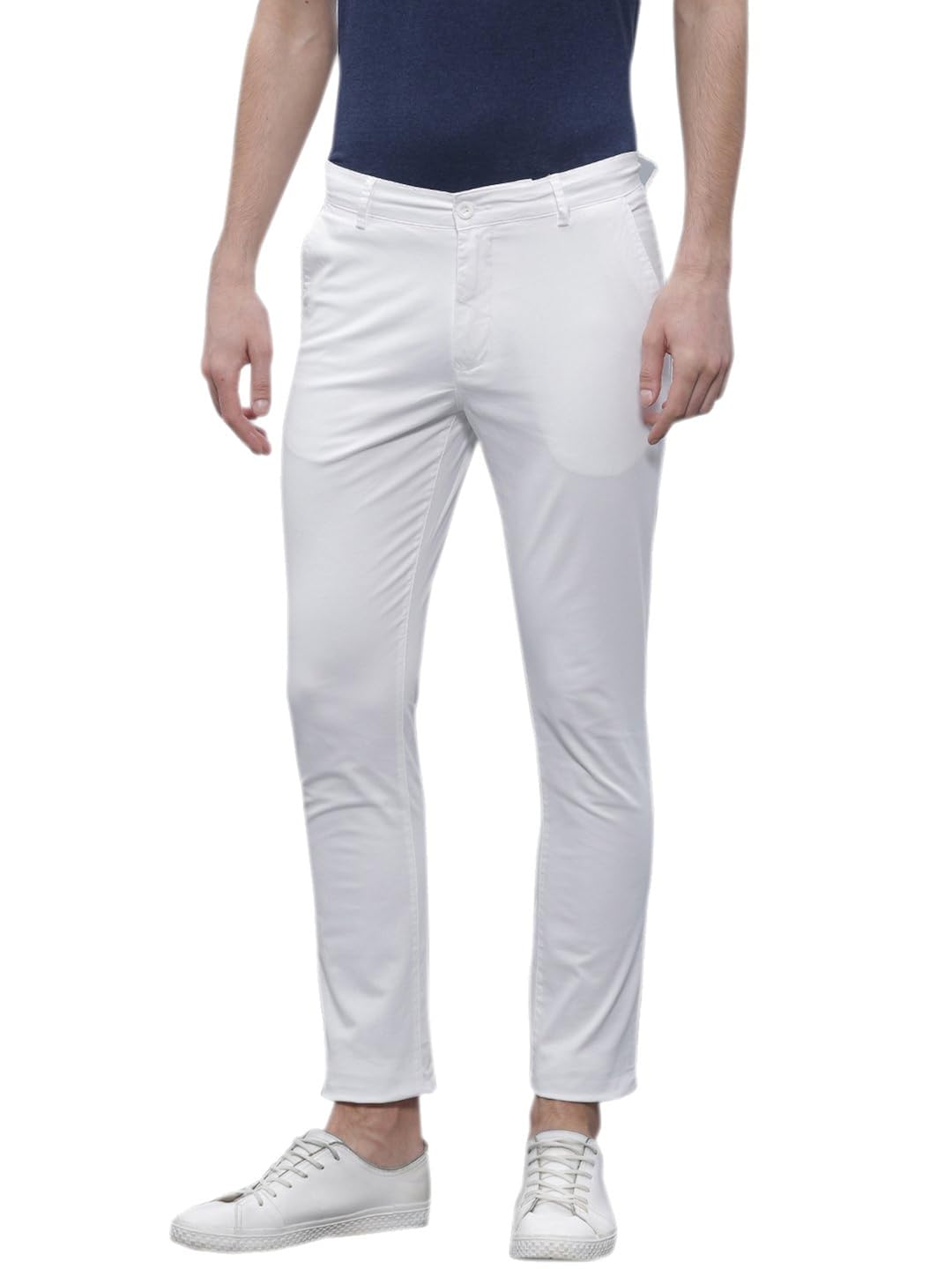 slim fit white chinos mens