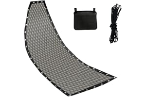 Textilene Replacement Fabric for Hanging Swing Chair Fits Multiple Chair Models with Durable Use, 64 x 197 x 23 cm (1 Piece w