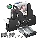 6 Volt Electromagnetic Power Relay with Test Button