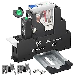 6 Volt Electromagnetic Power Relay with Test Button