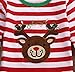 Baby Boys Girls Reindeer Christmas Outfits Toddler Pajamas Clothes (1Years, Striped)