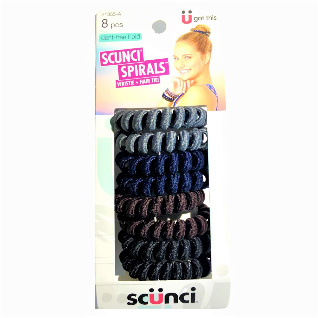 Amazon Com Scunci Trend Alert Wristie Hair Tie Dent Free Hold