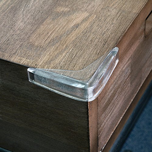 Self-Stick Furniture Corner Guard (4 piece) - Clear