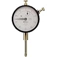 Mitutoyo 2776S Dial Indicator, #4-48 UNF Thread, 3/8" Stem Dia., Lug Back, White Dial, 0-50 Reading, 57mm Dial Dia., 0-1" Range, 0.0005" Graduations, +/-0.002" Accuracy
