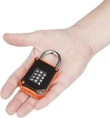 FortLocks 2-Pack 4-Digit Padlocks Weatherproof Heavy-Duty Zinc Alloy view 4