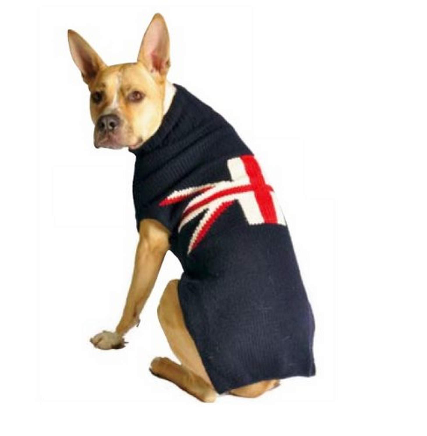 Chilly Dog Union Jack Sweater, Large