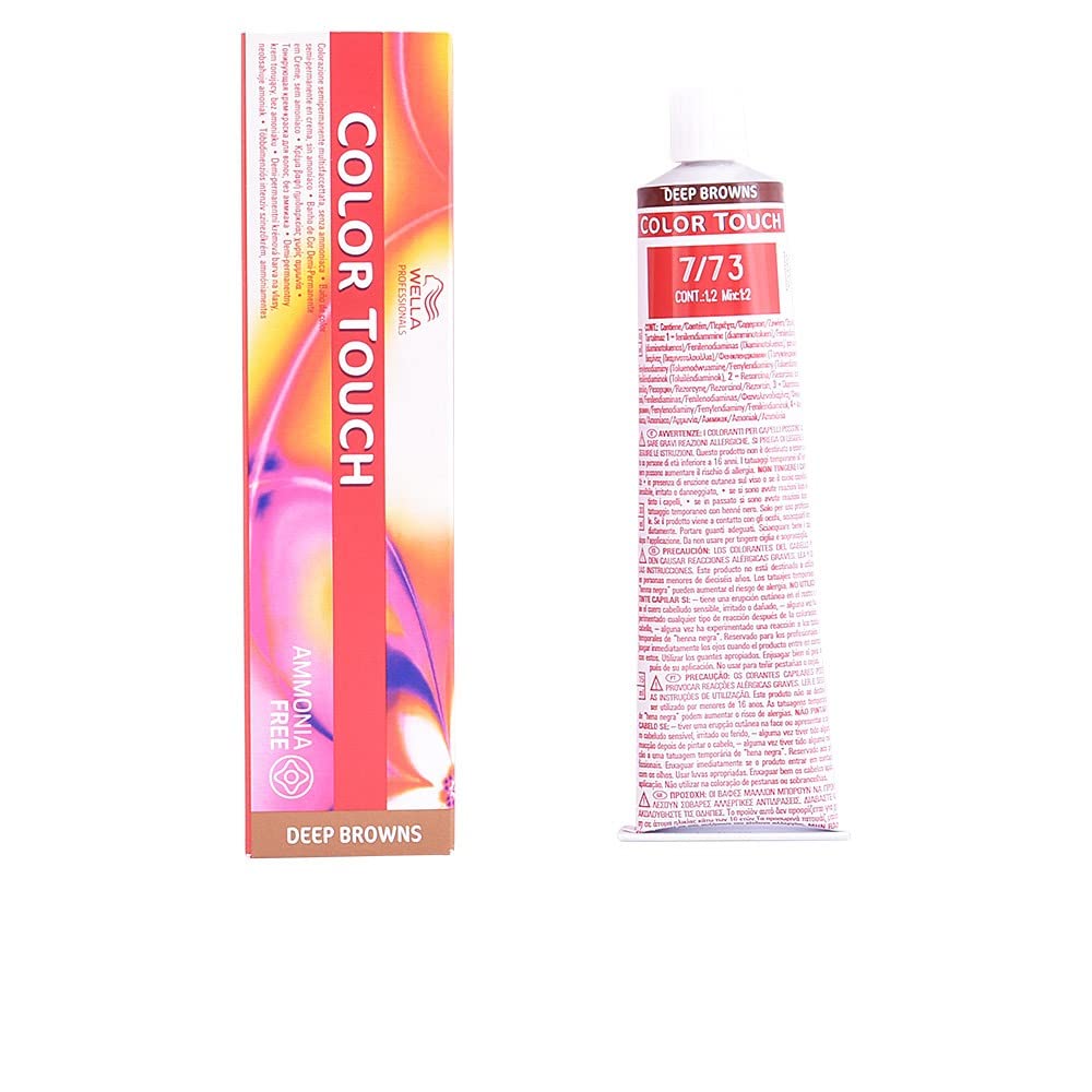 Color Touch Deep Brown Ammonia Free 7-73 60 Ml