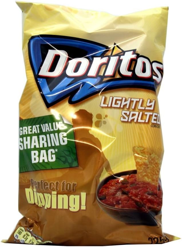 Doritos Lightly Salted 200g