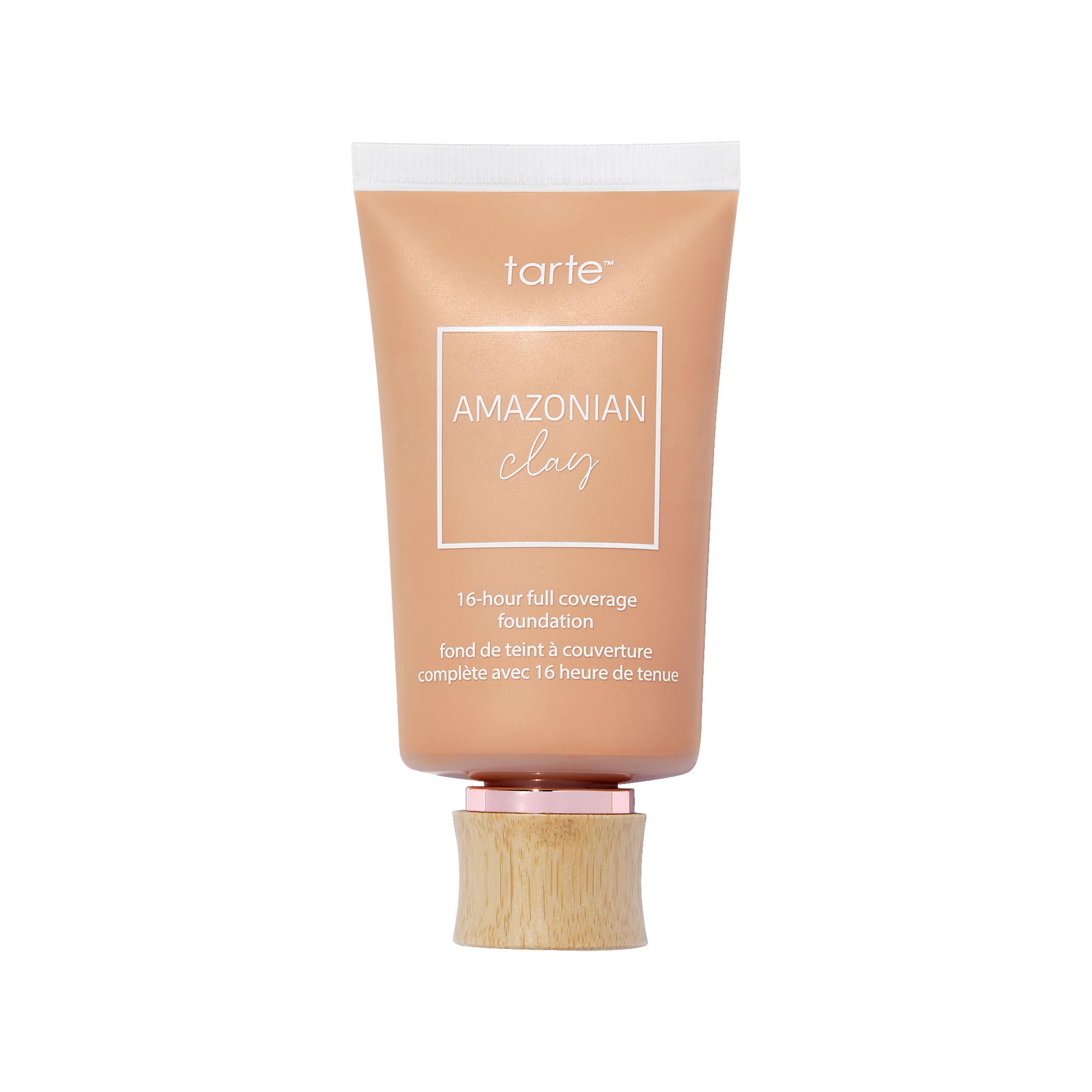 Photo 1 of tarte Amazonian clay 16-hour full coverage foundation - 34B medium beige (medium skin with cool, pink undertones) - full size