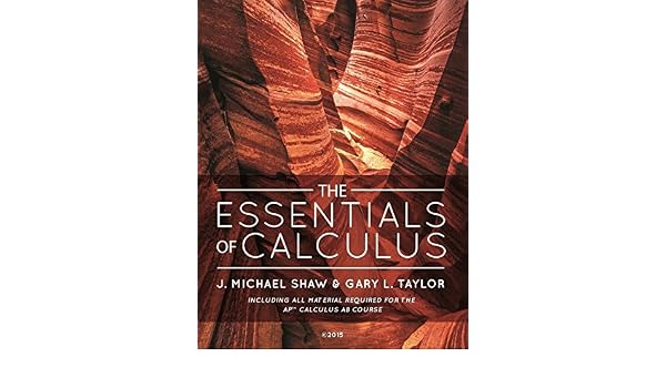 Image result for the essential of calculus gary taylor