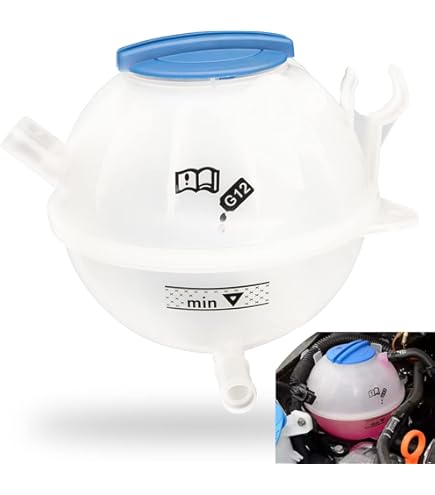 Coolant Expansion Tank / Overflow Bottle 603-027 For VW Jetta MK4, Audi TT, Seat Leon (1999-2006)