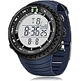 PALADA Men's Digital Sports Watch Waterproof Tactical Watch with LED Backlight Watches for Men