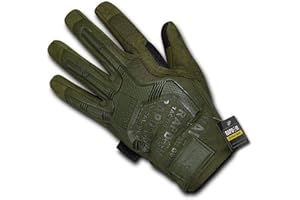 Rapdom Tactical Impact Protection Gloves, Olive Drab, X-Large