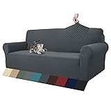 ZNSAYOTX 1 Piece Jacquard Couch Covers for 3
