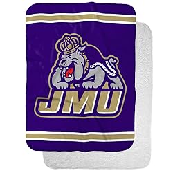 James Madison University Primary Logo Stripes