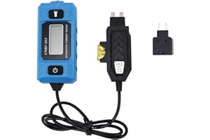 Car Fuse Tester Automotive, High Precision 20A 48V Automotive Circuit Current Fault Probe Tester 2-in-1 Wire Tracer Short Fin