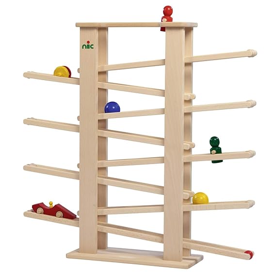 Nic Multibahn , Kugelbahn Medi - 65 cm - inklusive 6 Laufteile