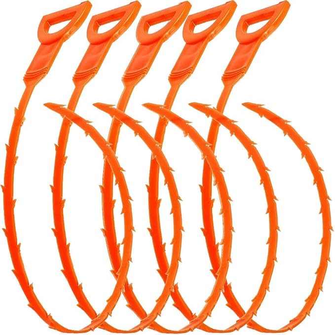 snake for hair in drain