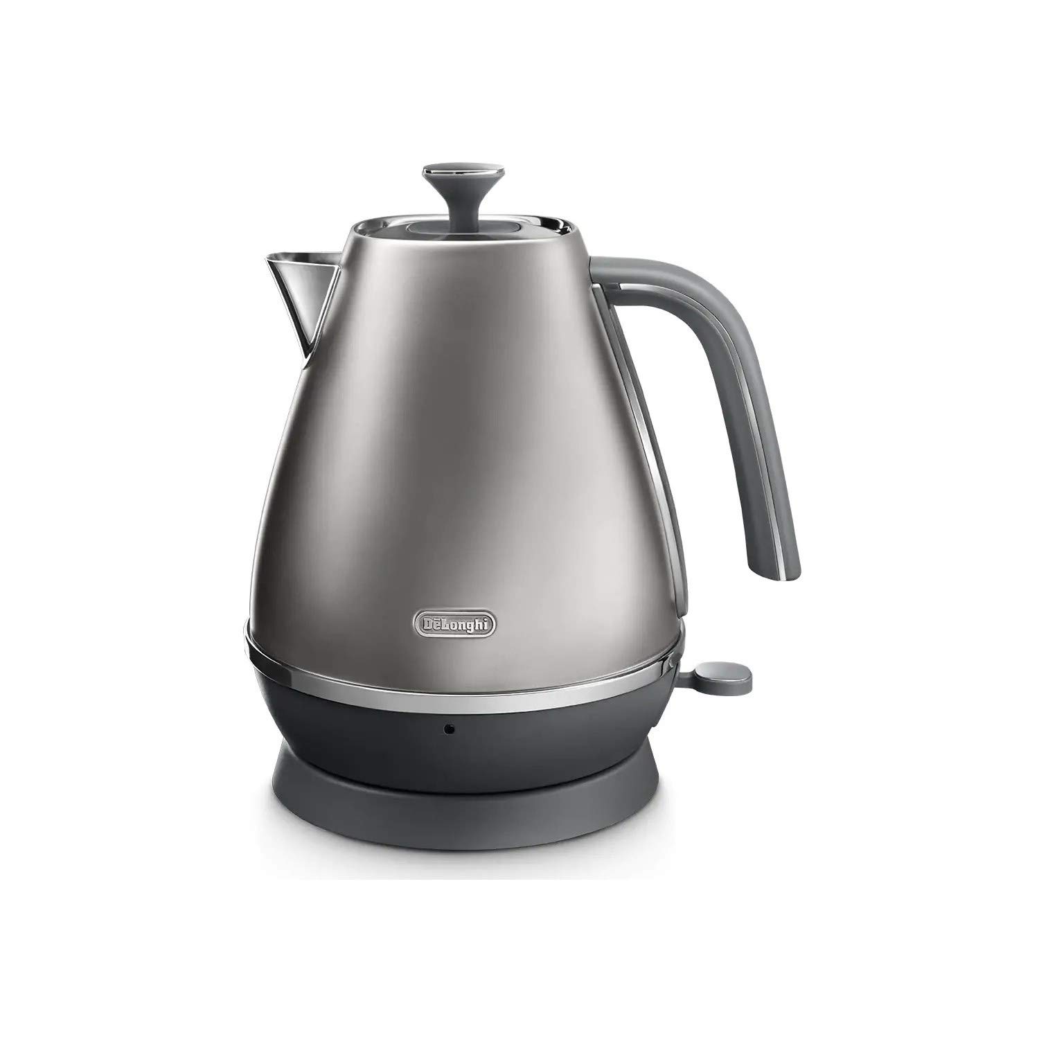 De'Longhi Distinta Flair Kettle, anti-scale filter, 1.7 Liters, Matt metallic finish, KBI3001.S, Silver