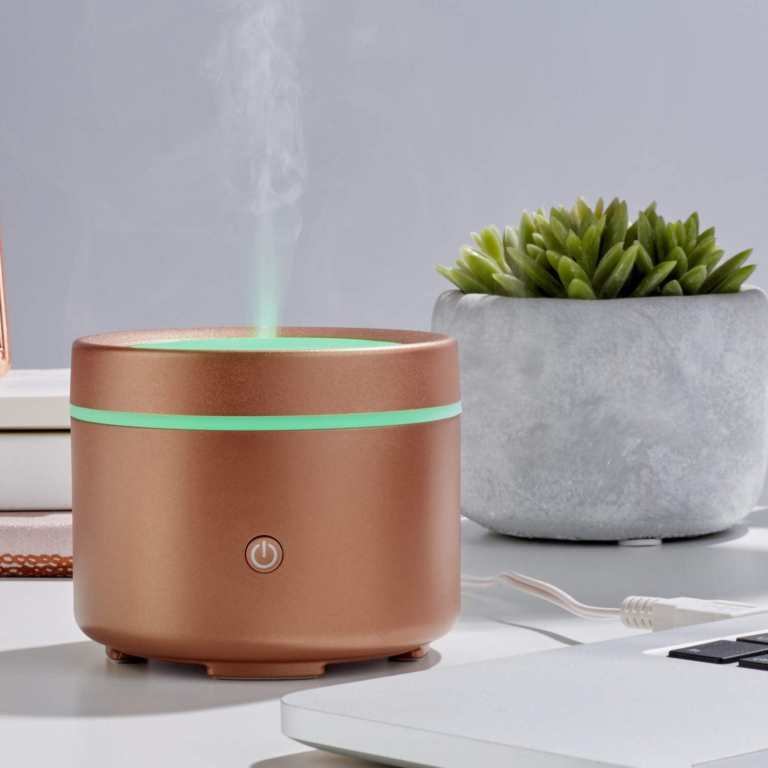 MadebyZen LIV USB Powered Aroma Diffuser with Mood Amazon.co.uk