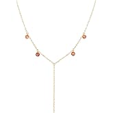 Luna Tide Sunstone Boho Y Necklace in 14k Gold Fill