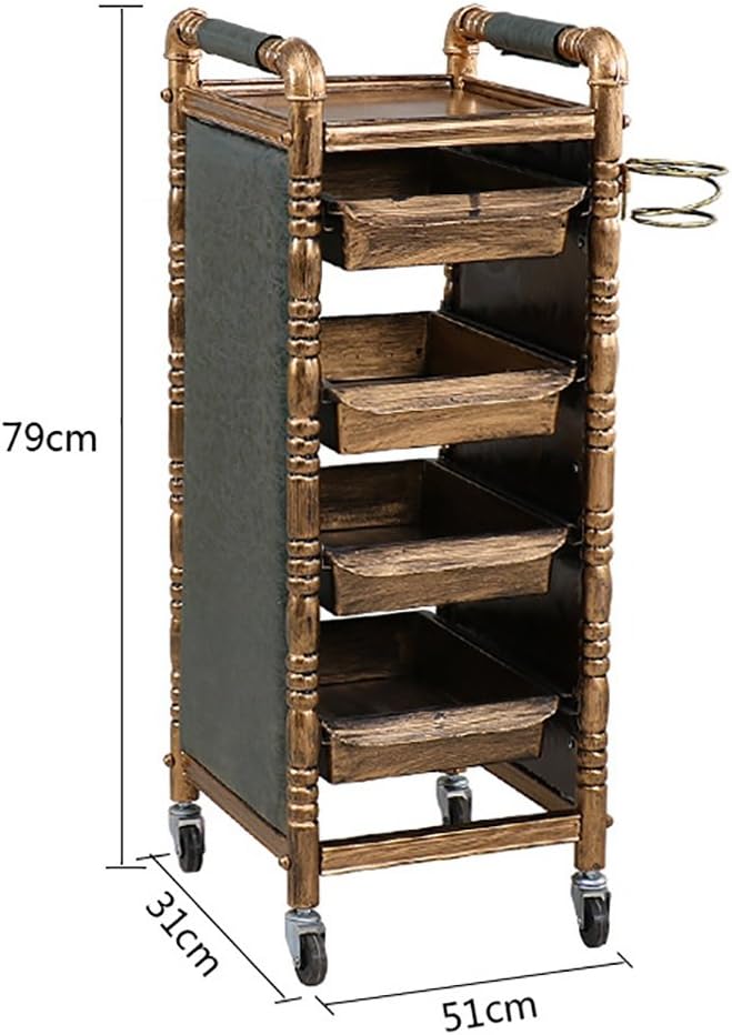Amazon Com 5 Tiers Salon Retro Hairdresser Trolley Barber Beauty
