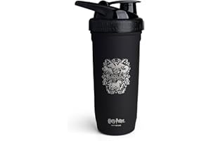 Smartshake Reforce Stainless Steel Harry Potter Expecto Patronum Style Shaker Bottle (900 ML /30oz) | Lightweight Resistance Sports Shaker Bottle with a Soft Lid | Leakproof, BPA Free & DEHP Free