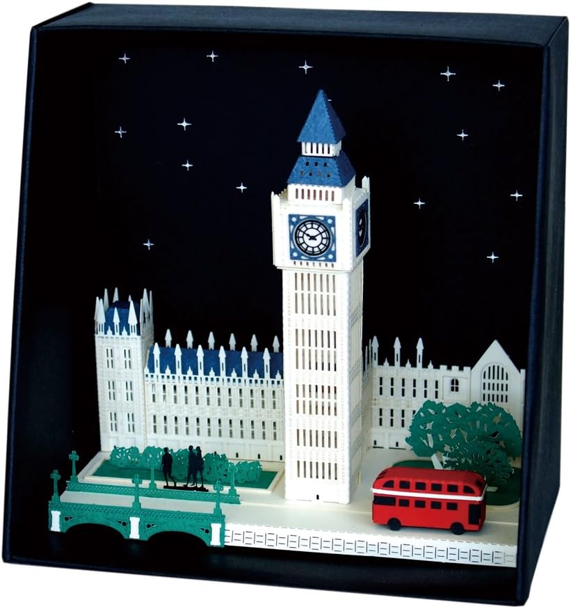 paper toys big ben
