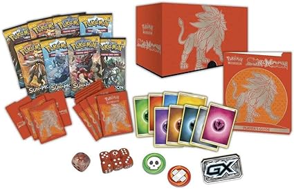 Pokemon Sun And Moon Elite Trainer Box Legendary Solgaleo Or Lunala