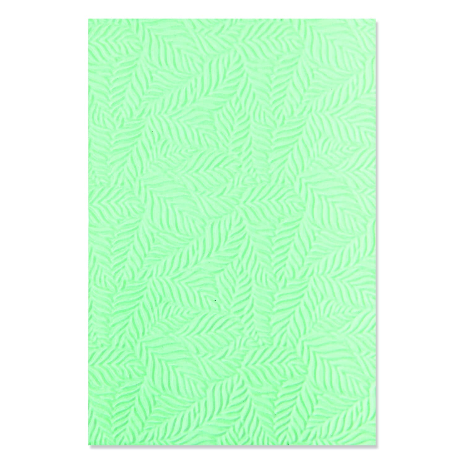 Sizzix 3-D Textured Impressions Embossing Folder Leaf Pattern, 665357, Multicolor, One Size