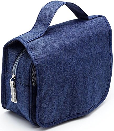 Portable Hanging Toiletry Bag for Travel - Lightweight Cosmetic Bag for Men &amp; Women - Durable Makeup Travel Organizer - Bathroom Kit and Shaving Kit Bag for Trips