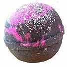 GALAXY Bath Bomb by Soapie Shoppe/ Turns water B L A C K with silver stars!