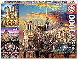 Educa Notre Dame Collage Jigsaw Puzzle 1000 Pieces