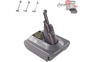 ASUNT New Version V8 V7 Battery Adapter for Makita 18V Lithium Battery Convert to Replace for Dyson V8 V7 Battery, Work for Dyson V8/7 Series Vacuum Cleaners V8/7 Animal V8/7 Absolute V8/7 Motorhead