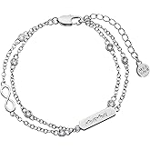 Alex and Ani Mama Infinity Adjustable Bracelet for Women