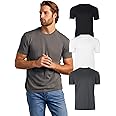 True Classic, 1 and 3 Pack, Men's Short Sleeve Crew Neck T-Shirt, S - 4XL