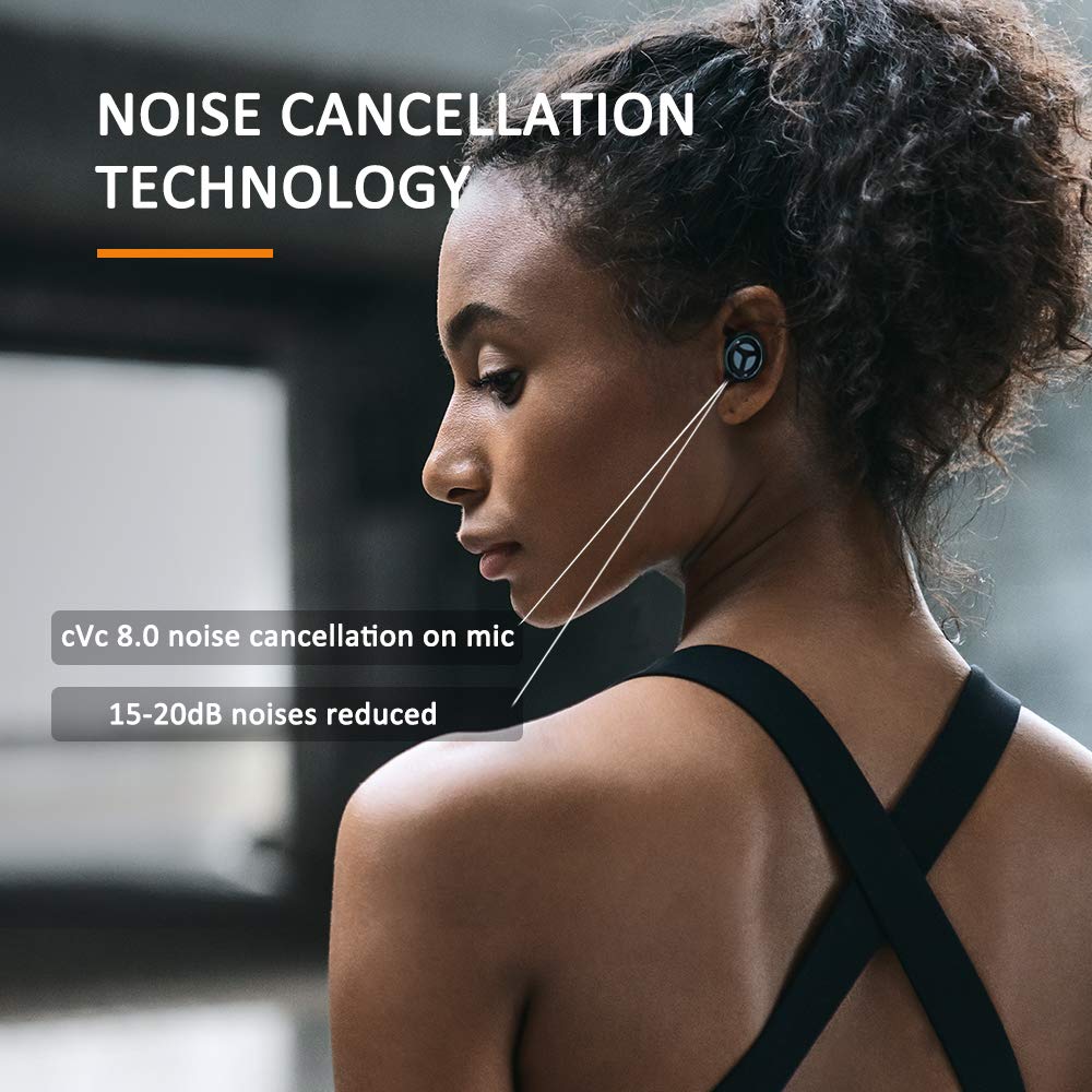 Bluetooth Kopfhörer Unterstützt von Qualcomm® aptXTM Codec, TRANYA B530-Pro Ununterbrochene 10-stündige Musikwiedergabe mit einer einzigen vollen Ladung