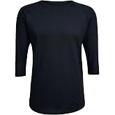 ILTEX Raglan T-Shirt 3/4 Sleeve Athletic Baseball Jersey Unisex (30+ Colors)