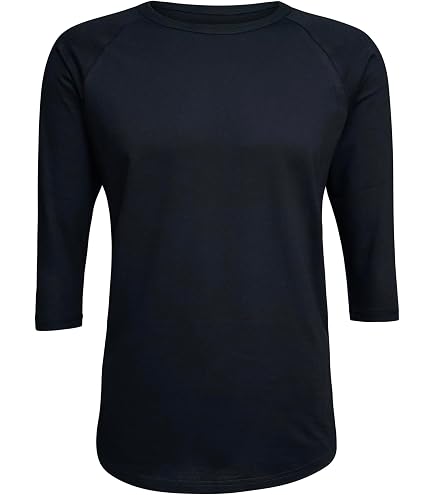 Next Level Tri-Blend 3/4 Raglan Tee, Vintage Black/ Premium
