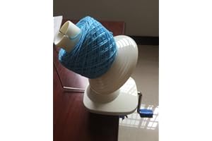URBAMERICAN Yarn Winder, Wool Winder for Crocheting, Simple Installation Yarn Ball Winder, The Helper for Wool Collection Lovers,Needlecraft Yarn Ball Winder Hand Operated
