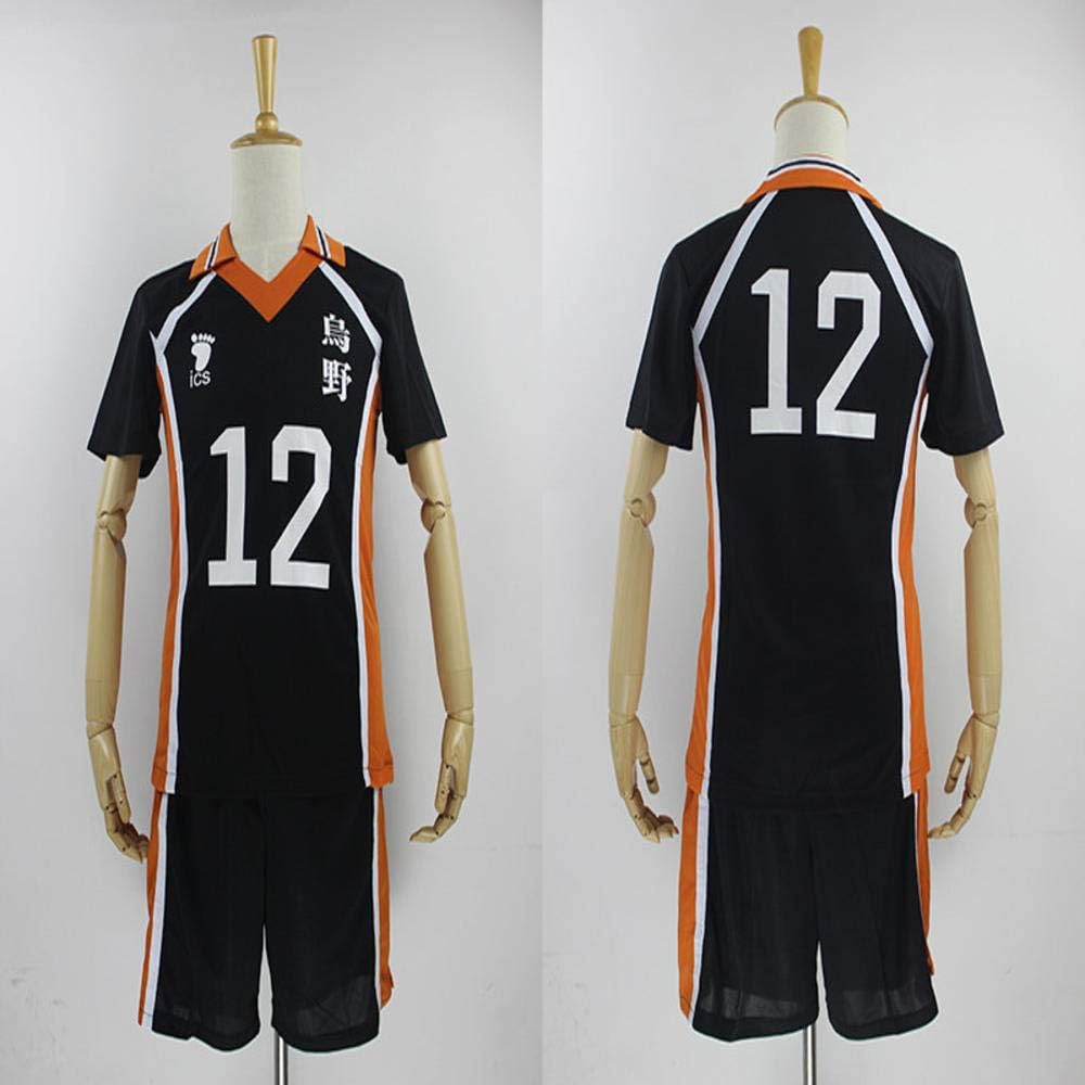 9 Styles Hot Anime Karasuno High School Sportwear Haikyuu!! Hinata Shyouy Cosplay Costumes Outfit Jerseys Uniform