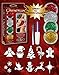 Christmas Glitter Tattoo Kit - Hypoallergenic and Dermatologist Tested!