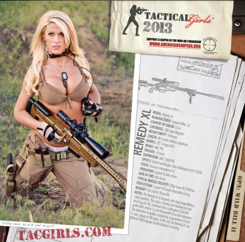 Tactical Girls 2013 Gun Calendar Calendar – August 13, 2012