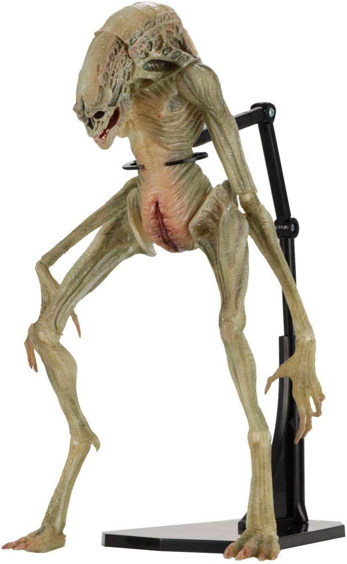 NECAA 51654 Aliens 7" Scale Action Figure Deluxe Alien Resurrection Newborn, Multicolor