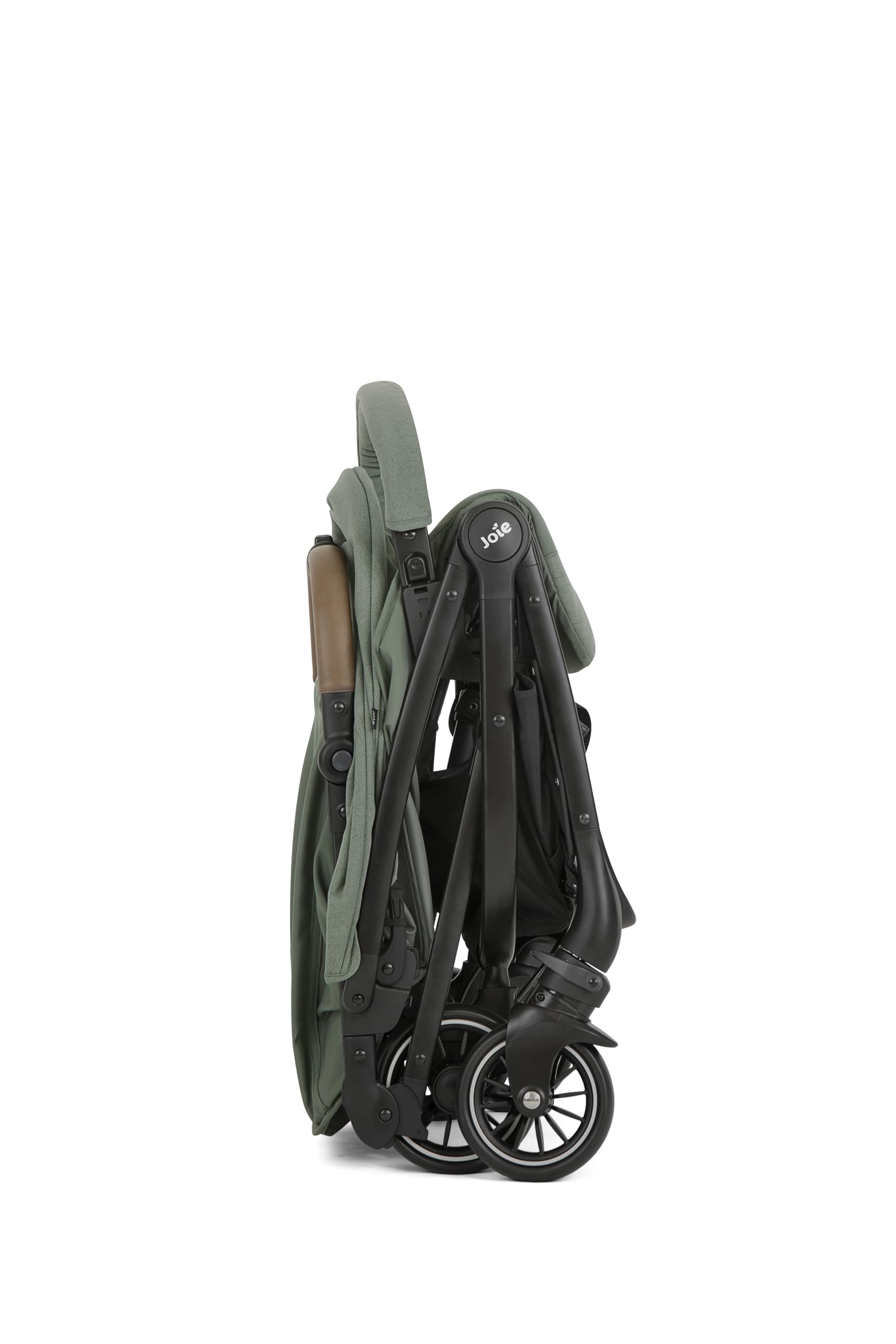 Joie Tourist 3in1 Compact Stroller - Compact Fold Pram with 5-Point Harness Lightweight Stroller for Baby Suitable from Birth to 15 kg, Approx 3 Years 4