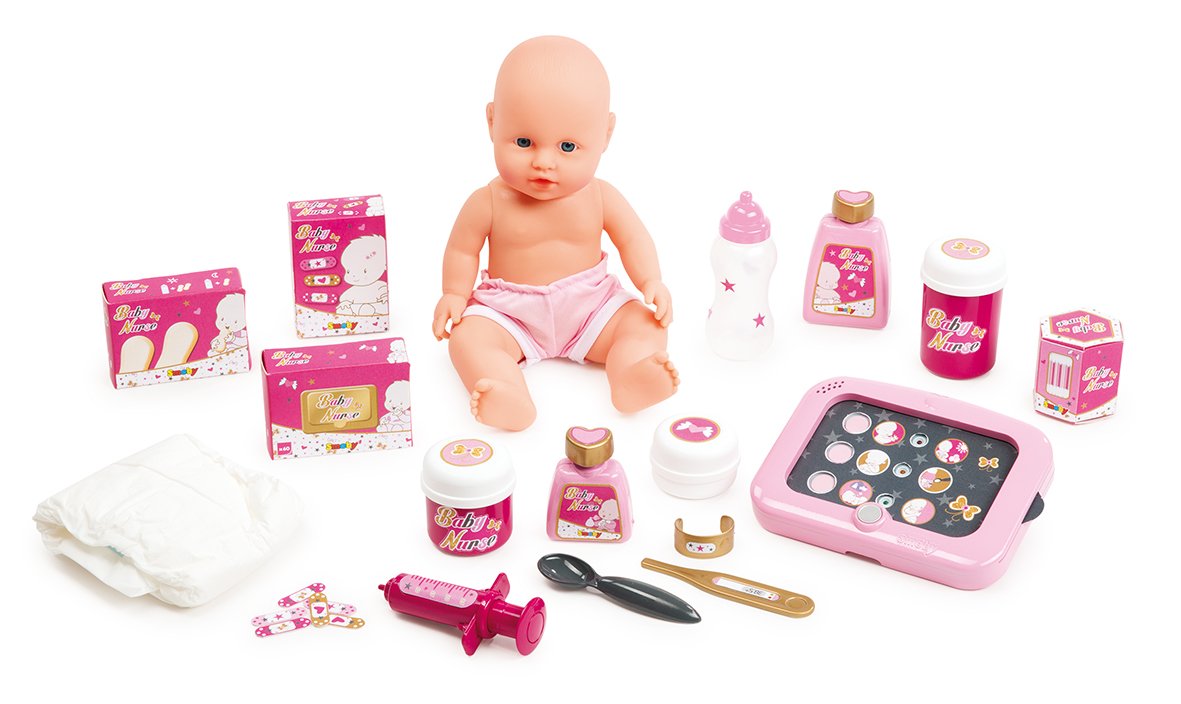 Munecas Y Accesorios 18 Meses Biberon Magico 2325 Smoby 2316 Smoby Baby Nurse Trolley Nursery 2 En 1 Juguetes Y Juegos Thebigonealaska Com