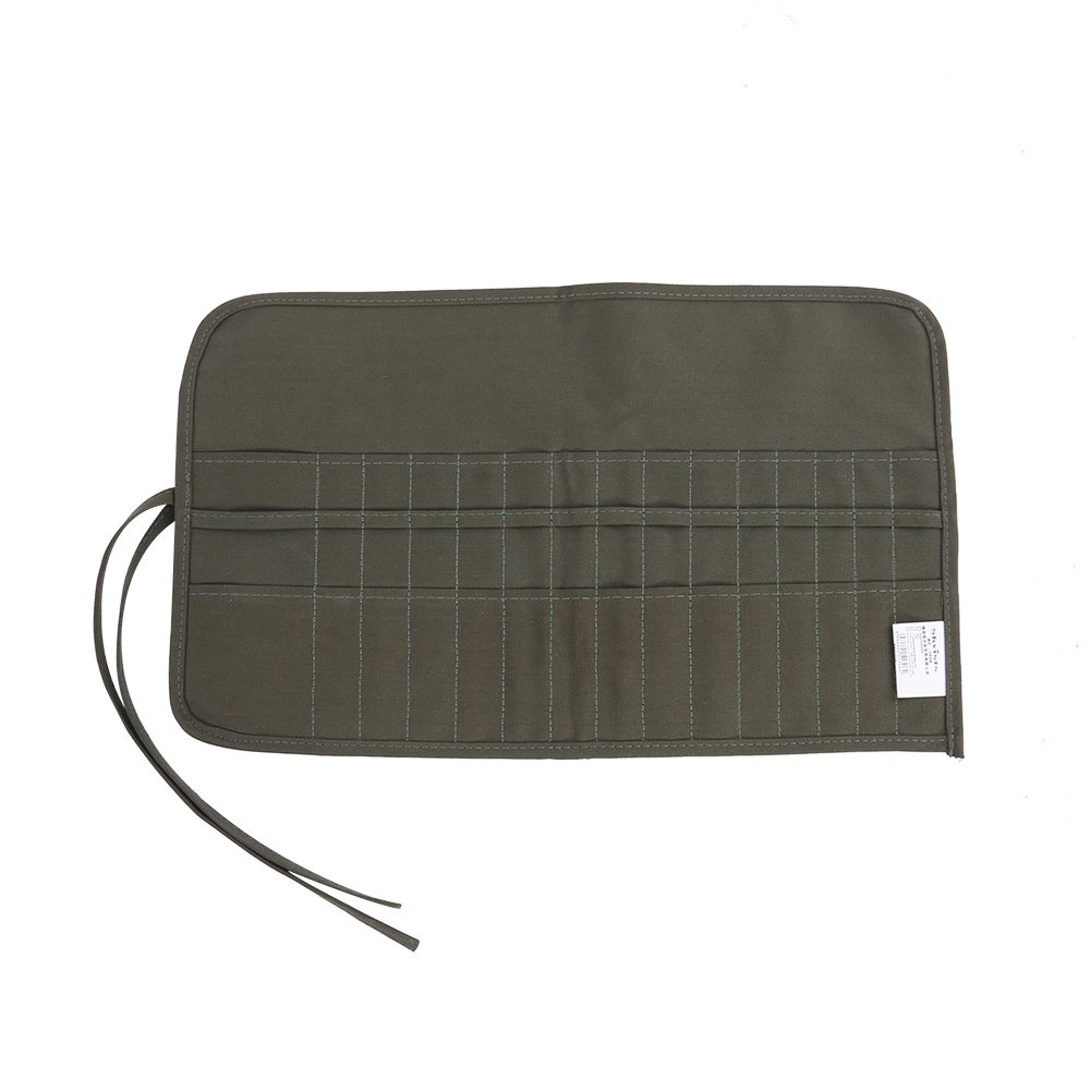30 Slots Roll Up Paint Brush Bag Canvas Artist Roll Up Bag Holder Case Watercolor Oil Brushes Case