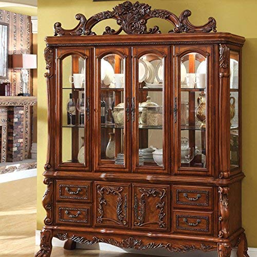 Amazon.com - 24/7 Shop at Home 247SHOPATHOME IDF-3557HB China Cabinet ...